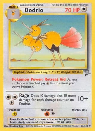 Dodrio — Base Set 2