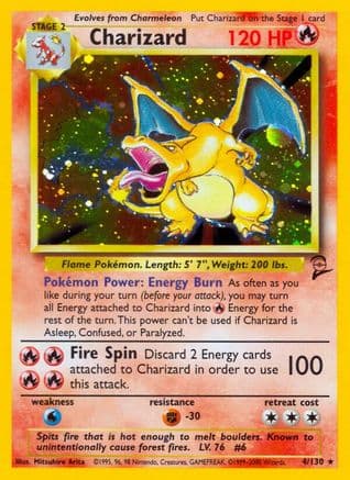 Charizard — Pokémon TCG card