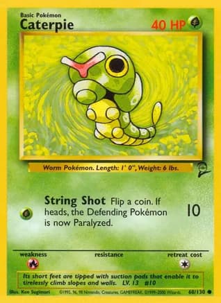 Caterpie — Base Set 2