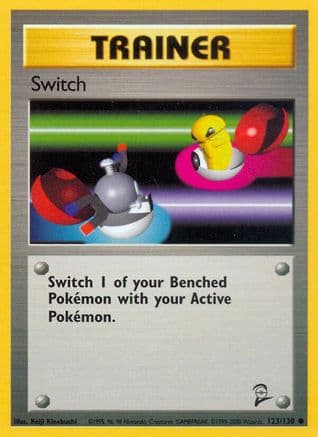 Switch — Base Set 2 Pokémon TCG card by Studio Bora Inc.