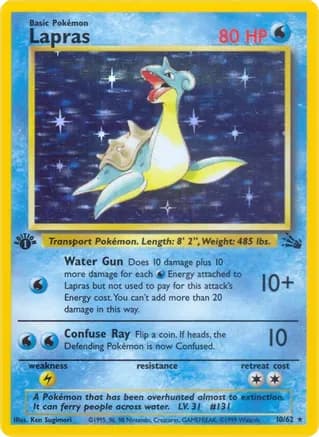 Lapras (10) — Fossil