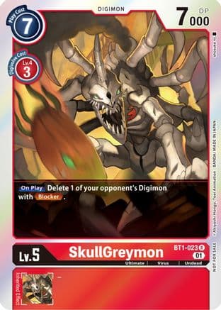 SkullGreymon (ST-11 Special Entry Pack) — Release Special Booster 1.0