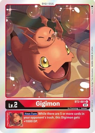 Gigimon (ST-11 Special Entry Pack) — Release Special Booster 1.0