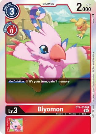 Biyomon - BT2-010 (ST-11 Special Entry Pack) — Release Special Booster 1.0