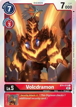 Volcdramon (ST-11 Special Entry Pack) — Great Legend