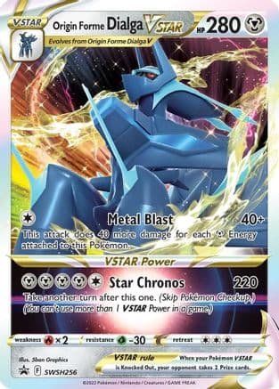 Origin Forme Dialga VSTAR — SWSH: Sword & Shield Promo Cards Pokémon TCG card by 5ban Graphics