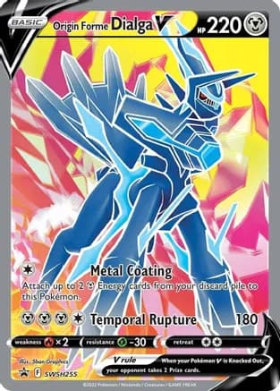 Origin Forme Dialga V — SWSH: Sword & Shield Promo Cards