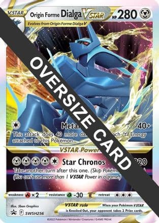 Origin Forme Dialga VSTAR - SWSH256 — Jumbo Cards Pokémon TCG card by Sban Graphics