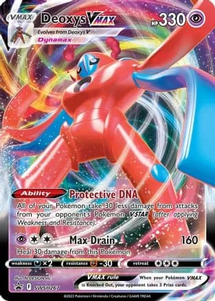 Deoxys VMAX - SWSH267 — SWSH: Sword & Shield Promo Cards
