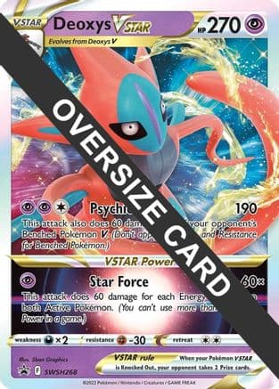 Deoxys VSTAR - SWSH268 — Jumbo Cards