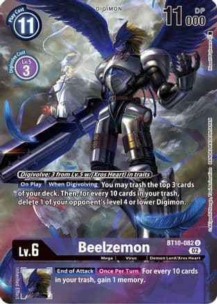 Beelzemon (Alternate Art) — Xros Encounter