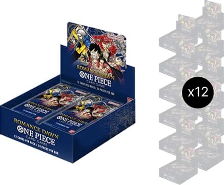 Romance Dawn - Booster Box Case (Wave 2 - White) — Romance Dawn
