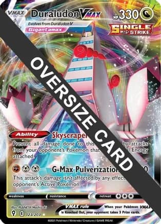 Duraludon VMAX - 123/203 — Jumbo Cards Pokémon TCG card by PLANETA Mochizuki