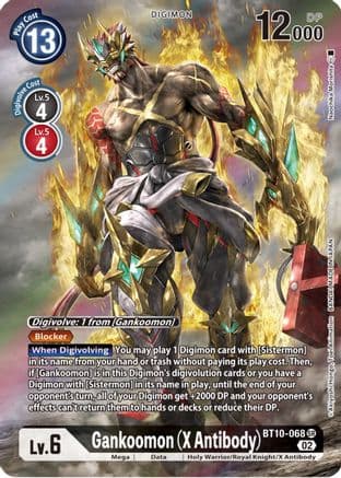 Gankoomon (X Antibody) (Alternate Art) — Xros Encounter
