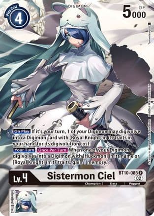 Sistermon Ciel (Alternate Art) — Xros Encounter