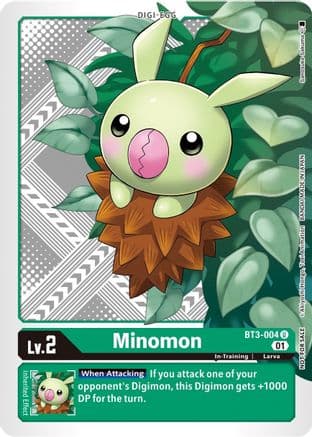 Minomon (Winner Pack Xros Encounter) — Release Special Booster 1.5