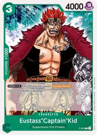 Eustass"Captain"Kid (Promotion Pack 2022) — One Piece Promotion Cards