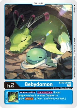 Bebydomon — Xros Encounter Digimon Card Game card by mohiro