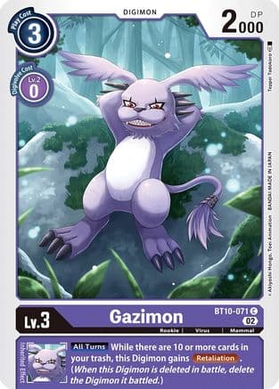 Gazimon — Xros Encounter