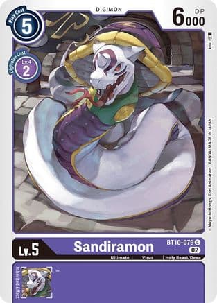 Sandiramon — Xros Encounter