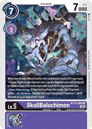SkullBaluchimon — Xros Encounter