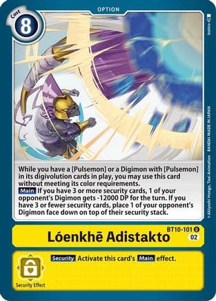Loenkhe Adistakto — Xros Encounter