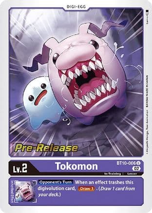 Tokomon — Xros Encounter Pre-Release Cards