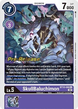 SkullBaluchimon — Digimon Card Game card