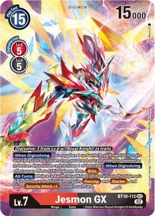 Jesmon GX (Alternate Art) — Xros Encounter
