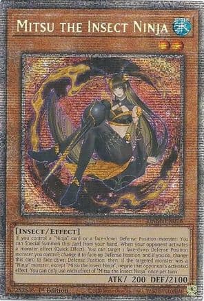 Mitsu the Insect Ninja (Starlight Rare) — Yu-Gi-Oh! card
