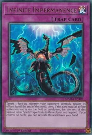 Infinite Impermanence — Magnificent Mavens Yu-Gi-Oh! card by MASTA
