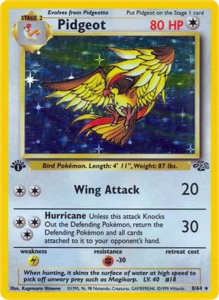 Pidgeot (8) — Pokémon TCG card