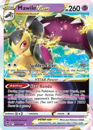 Mawile VSTAR — SWSH12: Silver Tempest Pokémon TCG card by PLANETA Mochizuki