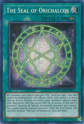 The Seal of Orichalcos (Ultra Pharaoh's Rare) — Magnificent Mavens