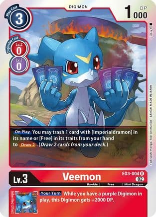 Veemon — Draconic Roar
