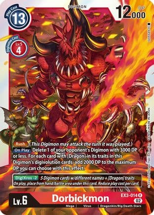 Dorbickmon — Draconic Roar Digimon Card Game card by GOSSAN