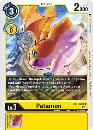 Patamon — Draconic Roar