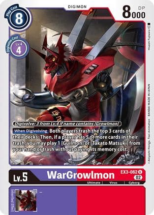 WarGrowlmon — Draconic Roar