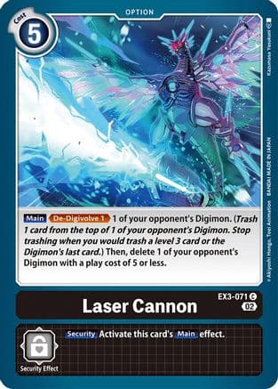 Laser Cannon — Draconic Roar