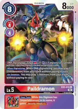 Paildramon (Box Topper) — Draconic Roar