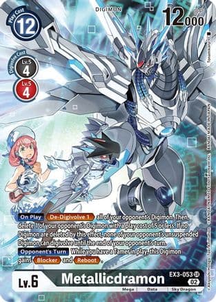 Metallicdramon (Alternate Art) — Draconic Roar