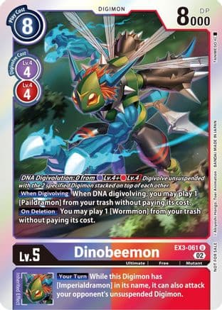 Dinobeemon (Box Topper) — Draconic Roar
