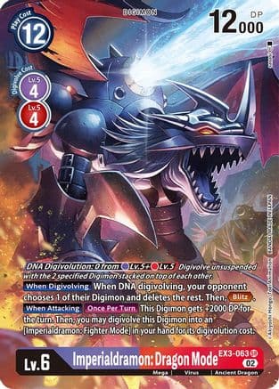 Imperialdramon: Dragon Mode (Alternate Art) — Digimon Card Game card