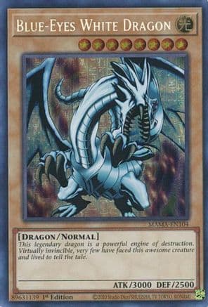 Blue-Eyes White Dragon (Secret Pharaoh's Rare) — Magnificent Mavens