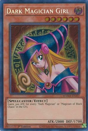 Dark Magician Girl (Secret Pharaoh's Rare)