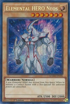 Elemental HERO Neos (Secret Pharaoh's Rare) — Magnificent Mavens