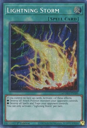 Lightning Storm (Secret Pharaoh's Rare) — Magnificent Mavens