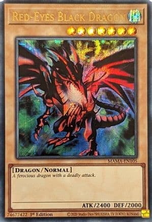 Red-Eyes Black Dragon (Ultra Pharaoh's Rare) — Magnificent Mavens
