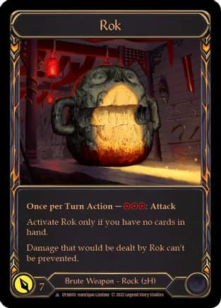 Rok (Marvel) — Flesh and Blood card