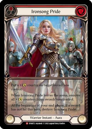 Ironsong Pride (Extended Art) — Dynasty Flesh and Blood card by soyameii